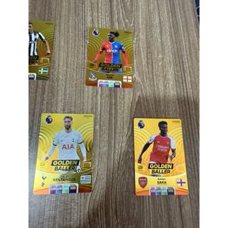 [ MS76 ] Thẻ Lẻ Cầu Thủ Bóng Đá PANINI Permier League Golden Baller 2024/25 24/25  như hình ( MS 76 )