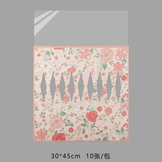 [30X42CM] 1 TỆP 10 CÁI CỐT BÌA TRÒN NỬA KÍNH 1 BÔNG HỌA TIẾT, CỐT BÌA GIẤY 1 BÔNG MICA CHỐNG THẤM NƯỚC