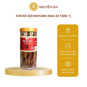 Khô Bò Que Bigfarm (Mua 20 Tặng 1) 300g NGDAV007