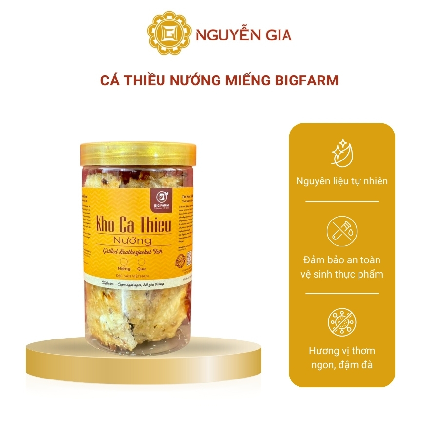 Cá Thiều Nướng Miếng Bigfarm 250g NGDAV015