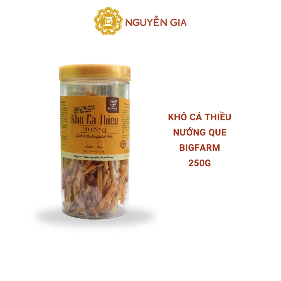 Khô Cá Thiều Nướng Que Bigfarm 250g NGDAV014