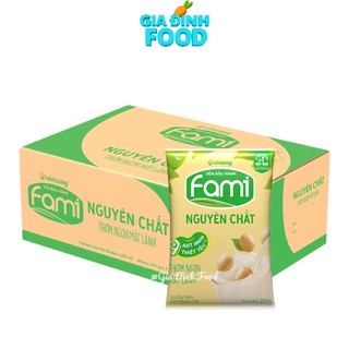 [Thùng x40 Bịch] Sữa đậu nành Fami Canxi/ Nguyên chất 200ml