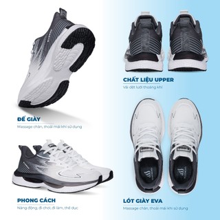 [TĂNG SIZE] Giày Thể Thao Nam Nữ BLUEWIND Infinity 4.0 Siêu Nhẹ Êm Chân, Thoáng Khí Phù Hợp Tập Gym 68392
