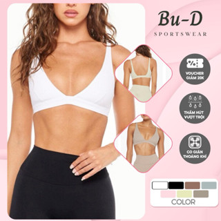 Áo Bra Tập Gym Nữ, Tập Yoga 2 Dây Nâng Ngực Mút Rời Chất Poly Mát Mịn Tôn Dáng Co Giãn 4 Chiều(DV05)