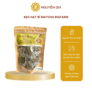 Kẹo Hạt Bí Matcha Bigfarm 250g NGDAV085