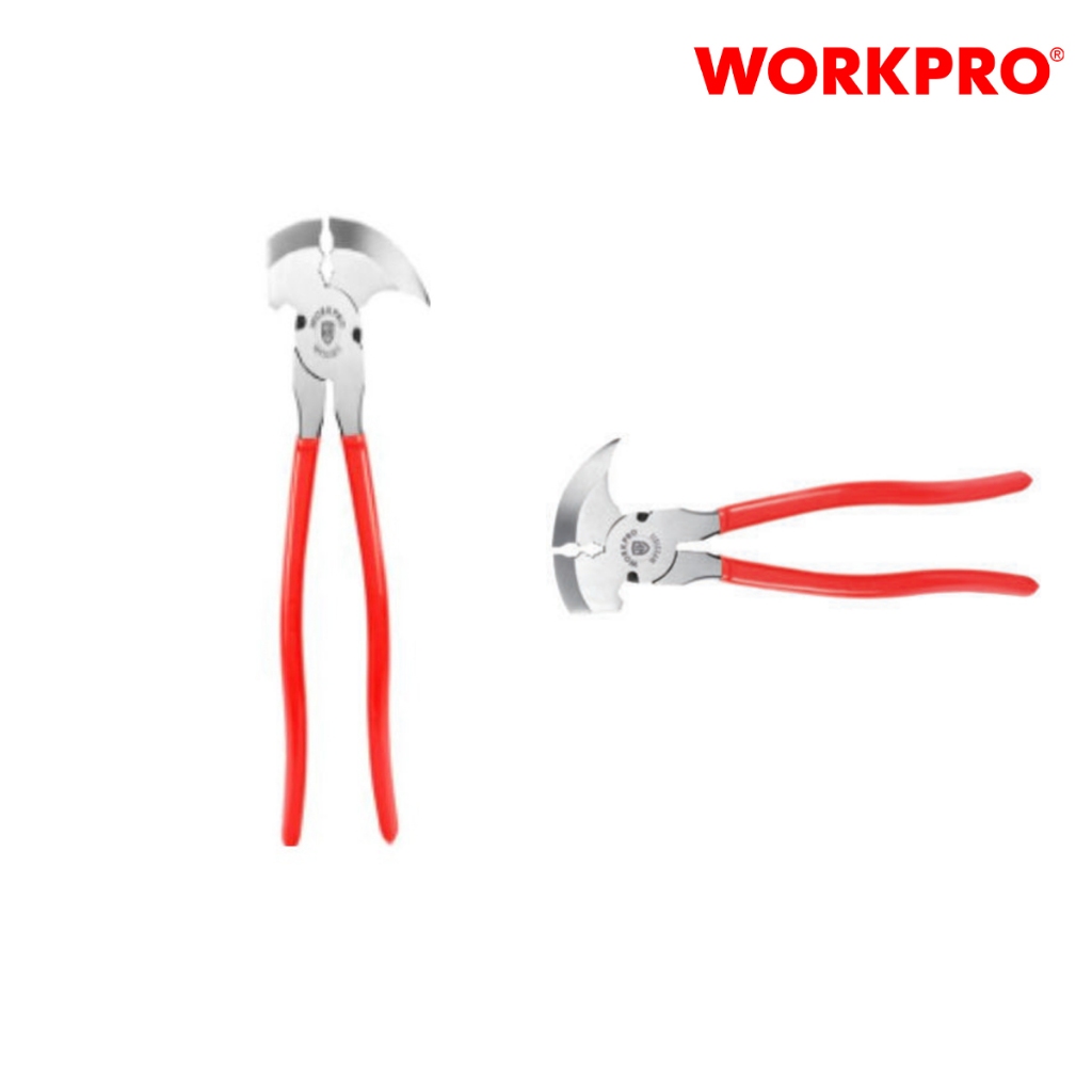 Kìm cắt kết hợp mũi nhọn và đầu búa/ kìm bấm hàng rào kích thước 250mm (10 inch) WORKPRO WP231011 - Hàng chính hãng