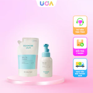 Bọt rửa vệ sinh mông và chống hăm Goongbe cho bé từ sơ sinh Baby Hip Cleanser