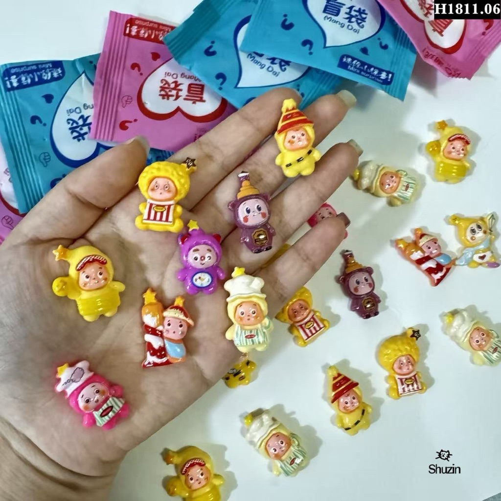 TÚI MÙ NOEL PHÁT SÁNG + Charm + thú + vòng loại đẹp