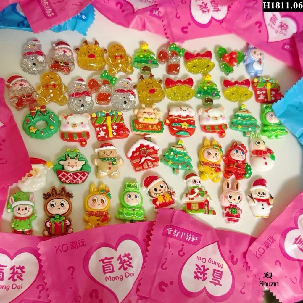 TÚI MÙ NOEL PHÁT SÁNG + Charm + thú + vòng loại đẹp