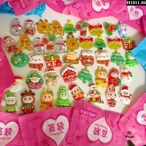 TÚI MÙ NOEL PHÁT SÁNG + Charm + thú + vòng loại đẹp