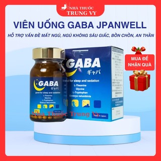 Viên Uống Giúp Ngủ Ngon An Thần Gaba Jpanwell(Hộp 60 Viên)