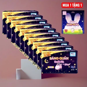 Combo 12 gói băng quần Diana Soft Fit siêu mỏng S-M12, M-L12,XL12