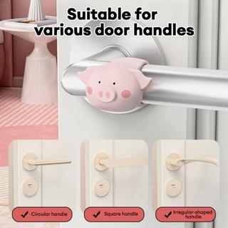 CHẶN CỬA CAO SU HÌNH HEO CON BỘ 3 | GIẢM TIẾNG ỒN CỬA ĐẬP, CHỐNG VA ĐẬP, BẢO VỆ TƯỜNG & TAY NẮM