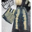 Quần Jean Baggy Nữ Rách Tua Rua Wash 2 Màu 378 - 379 WoMen