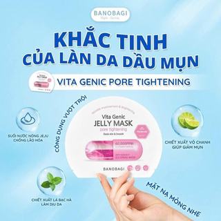 Mặt Nạ Dưỡng Da BANOBAGI Premium Vita Genic Jelly Mask (30g/miếng)