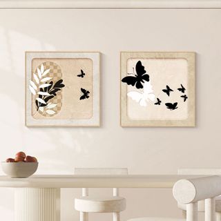 Tranh Treo Tường Hình Vẽ Thiên Nhiên Màu Nhẹ Nhàng BH200 - Tranh Treo Decor, Trang Trí Phòng Khách, Phòng Ngủ, Homstay