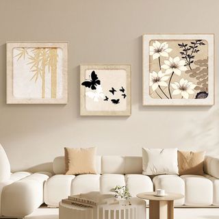 Tranh Treo Tường Hình Vẽ Thiên Nhiên Màu Nhẹ Nhàng BH200 - Tranh Treo Decor, Trang Trí Phòng Khách, Phòng Ngủ, Homstay