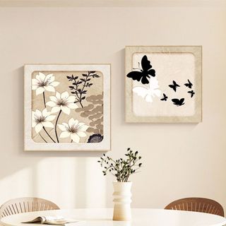Tranh Treo Tường Hình Vẽ Thiên Nhiên Màu Nhẹ Nhàng BH200 - Tranh Treo Decor, Trang Trí Phòng Khách, Phòng Ngủ, Homstay