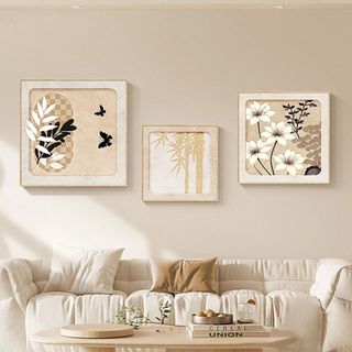 Tranh Treo Tường Hình Vẽ Thiên Nhiên Màu Nhẹ Nhàng BH200 - Tranh Treo Decor, Trang Trí Phòng Khách, Phòng Ngủ, Homstay