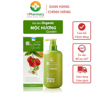 Sữa Tắm Mộc Hương Garden Thanh Mộc Hương, Dưỡng Da Mịn Màng, Ngừa Viêm Lỗ Chân Lông