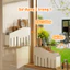 Kệ Cài Dao Tích Hợp Ống Để Đũa Muỗng GADI Chất Liệu PP Cao Cấp Có Khay Thoát Nước, Thoát Khí