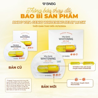 COMBO 10 Miếng Mặt Nạ BNBG Vita Genic Jelly Mask (30ml x10)
