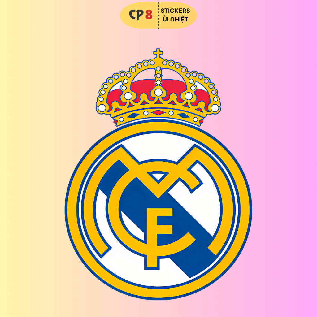Bộ Hình In, Ủi Nhiệt Sticker Các CLB Bóng Đá La Liga 01 - CP8 PET Sticker