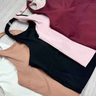 Set đồ tập gym, yoga nữ cao cấp cổ yếm chất Poly thoải mái quần loe, quần ngắn, quần dài (mã 132)