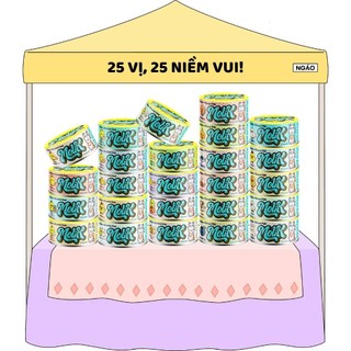 Hỏa Tốc Combo Molik Pate 85g Thức Ăn Ướt Dạng Mousse Cho Chó Mèo 25 Hương Vị