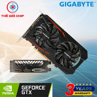 Card màn hình (VGA) GIGABYTE GeForce GTX 1050 2GB GDDR5 OC (GV-N1050OC-2GD) like Box Bảo hành 36 Tháng bởi nhà cung cấp