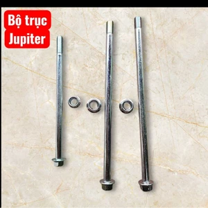 bộ trục cốt jupiter hàng có tôi nhiệt dùng do xe yaa trước m10x185 sau m12x245 càng m12x252 ecu khóa