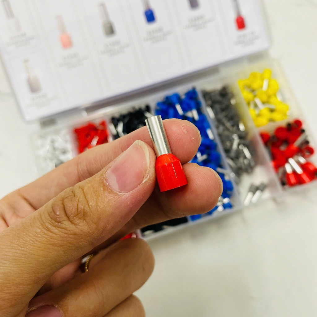 BỘ 1200 ĐẦU COS BỌC NHỰA – ĐẦU COS CHAERA NHIỀU KÍCH THƯỚC – TIỆN DỤNG CHO THỢ ĐIỆN