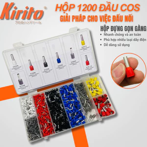 BỘ 1200 ĐẦU COS BỌC NHỰA – ĐẦU COS CHAERA NHIỀU KÍCH THƯỚC – TIỆN DỤNG CHO THỢ ĐIỆN