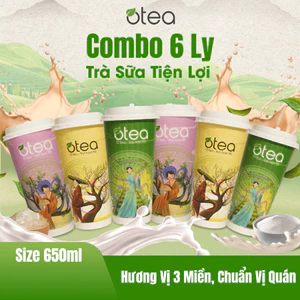 Trà Sữa Tự Pha Tiện Lợi Thương Hiệu OTea, Hương Vị 3 Miền Chuẩn Vị Quán Trọng Lượng 40G