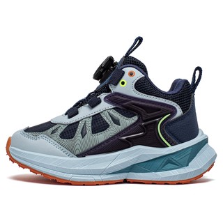 Giày cổ lửng bé trai HOBIBEAR EK1098 Navy, giày bóng rổ indoor cổ cao dành cho trẻ em