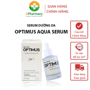 Serum Dưỡng Da Aqua Serum Optimus Thanh Mộc Hương, Dưỡng Trắng, Căng Bóng, Mờ Thâm Nám, Lọ 30 ml