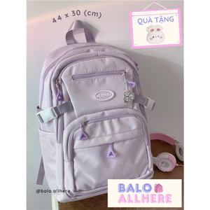 BaLo (XINHXINH) Balo Cặp Đi Học Thời Trang Nam Nữ Dung Tích Lớn Chống Thấm Nước BL04