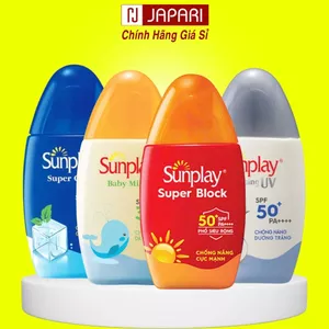 Kem Chống Nắng Sunplay 30g/70g SPF50 - KCN Chống Nước Khi Đi Biển Cho Trẻ Em Và Người Lớn - Japari