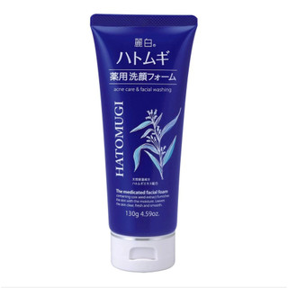 Sữa Rửa Mặt Hatomugi Ý Dĩ Ngừa Mụn The Medicated Facial Foam 130g
