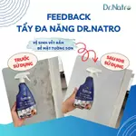 Combo 5 Chai Xịt Tẩy Rửa Đa Năng Dr.Natro 500ml Hỗ Trợ Làm Sạch Dầu Mỡ Tặng Kèm Bộ Dụng Cụ Vệ Sinh — ảnh 4