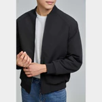 Áo Khoác Gió Nam KRIK Form Bomber Chất Liệu Polyester Thiết Kế Bo Chun Giữ Ấm Tốt AK5186 — ảnh 3