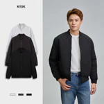 Áo Khoác Gió Nam KRIK Form Bomber Chất Liệu Polyester Thiết Kế Bo Chun Giữ Ấm Tốt AK5186 — ảnh 1