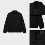 Áo Khoác Gió Nam KRIK Form Bomber Chất Liệu Polyester Thiết Kế Bo Chun Giữ Ấm Tốt AK5186 — ảnh 5