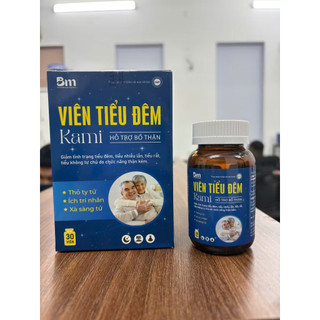 Viên Tiểu Đêm Kami - Hỗ Trợ Bổ Thận Giảm Tình Trạng Tiểu Đêm, 30 viên