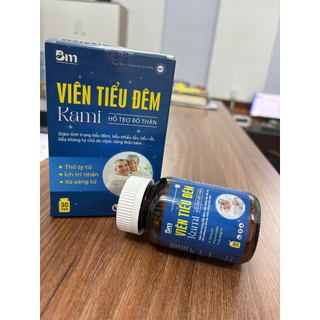 Viên Tiểu Đêm Kami - Hỗ Trợ Bổ Thận Giảm Tình Trạng Tiểu Đêm, 30 viên