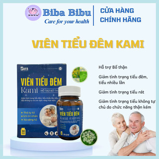 Viên Tiểu Đêm Kami - Hỗ Trợ Bổ Thận Giảm Tình Trạng Tiểu Đêm, 30 viên