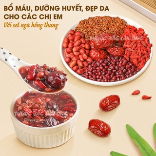 Cháo ngũ hồng, cháo 5 đỏ bổ máu, ngũ cốc dưỡng nhan, giúp ấm cơ thể, tốt cho sức khoẻ - Lãn Ông