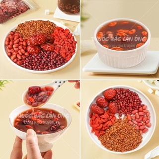 Cháo ngũ hồng, cháo 5 đỏ bổ máu, ngũ cốc dưỡng nhan, giúp ấm cơ thể, tốt cho sức khoẻ - Lãn Ông