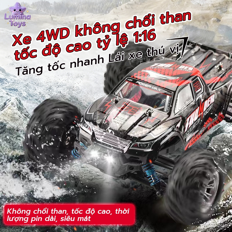 Xe Điều Khiển Từ Xa Tốc Độ Cao 2.4G 4WD Drift 9522-1 1/16 Quy Mô,  Quà Giáng Sinh, Đồ Chơi Cho Bé Trai, Sẵn Sàng Sử Dụn
