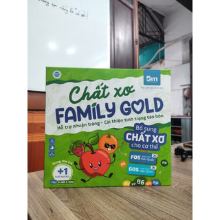 Chất Xơ Family Gold Hộp 20 Ống X 10ml Hỗ Trợ Cải Thiện Tình Trạng Táo Bón